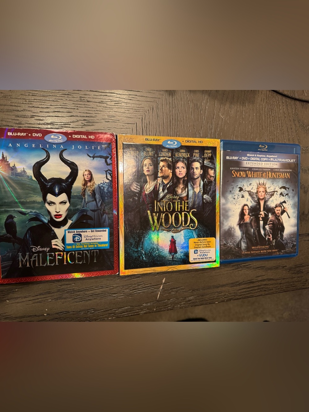 7 Blu-ray movies mix titles